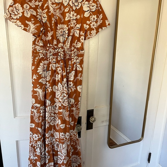 Anthropologie Somerset Floral Maxi Dress - Picture 2 of 5